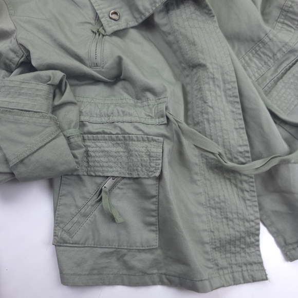 Loft Olive Green Women's Jacket Sz S - Picture 6 of 14